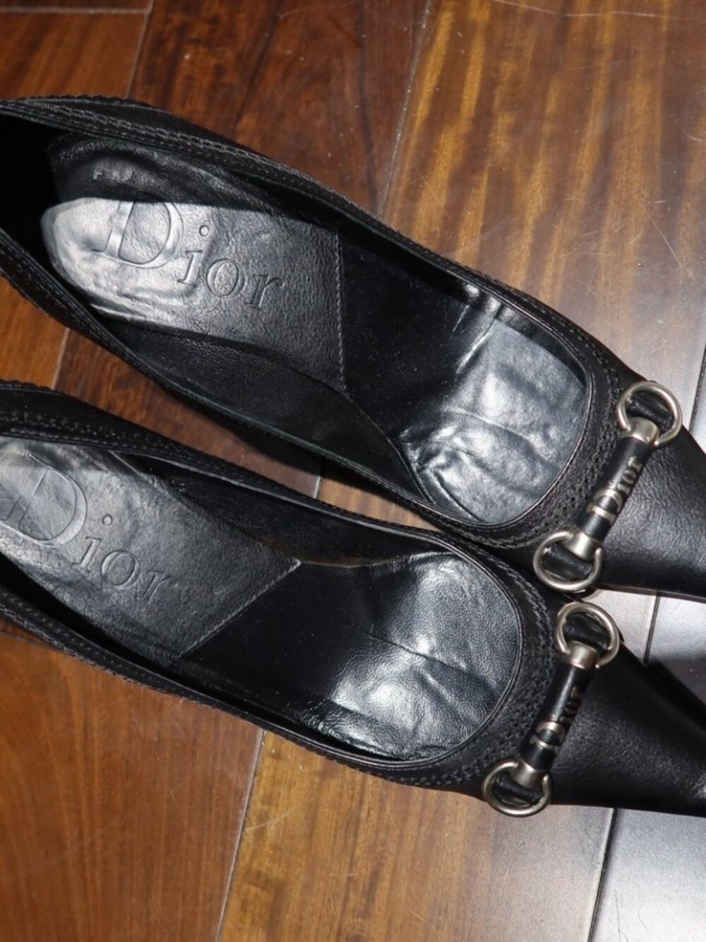 Vintage Christian Dior Pointy Toe Stiletto Heels